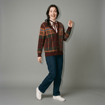 COURT TARTAN Riffhaus Cardigan