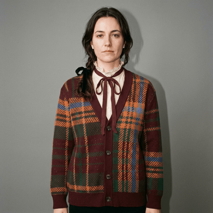 COURT TARTAN Riffhaus Cardigan