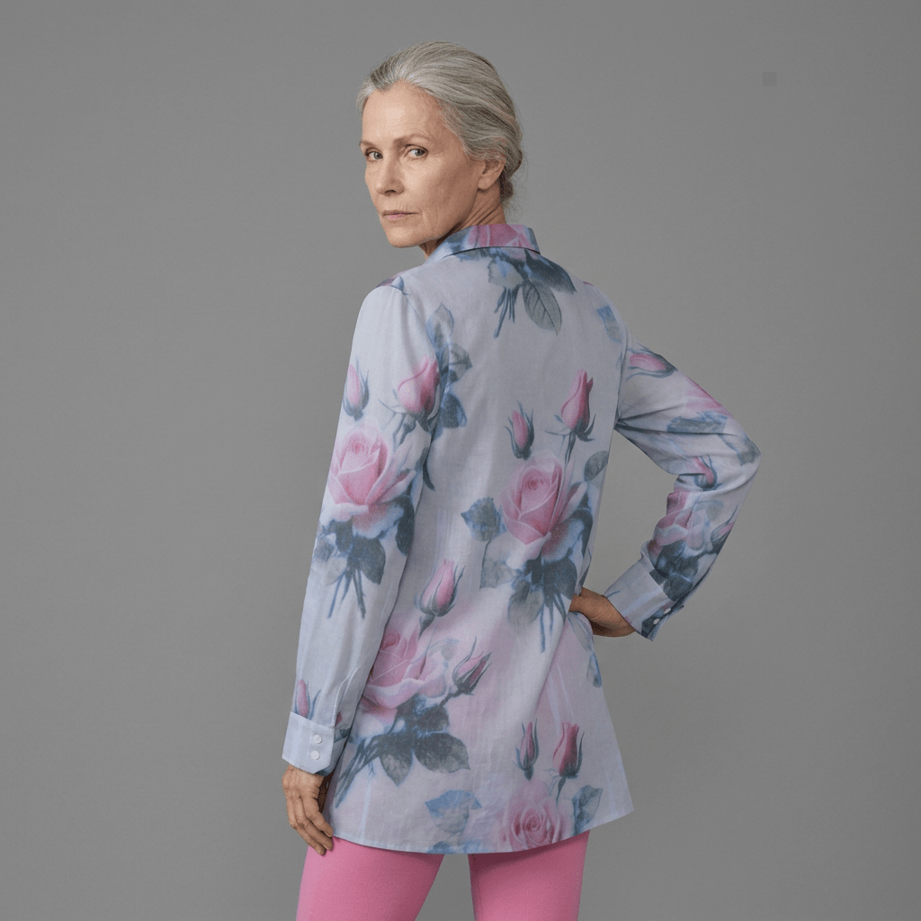 DRINKING ACID Riffhaus Long-Sleeve Cotton-Blend Shirt