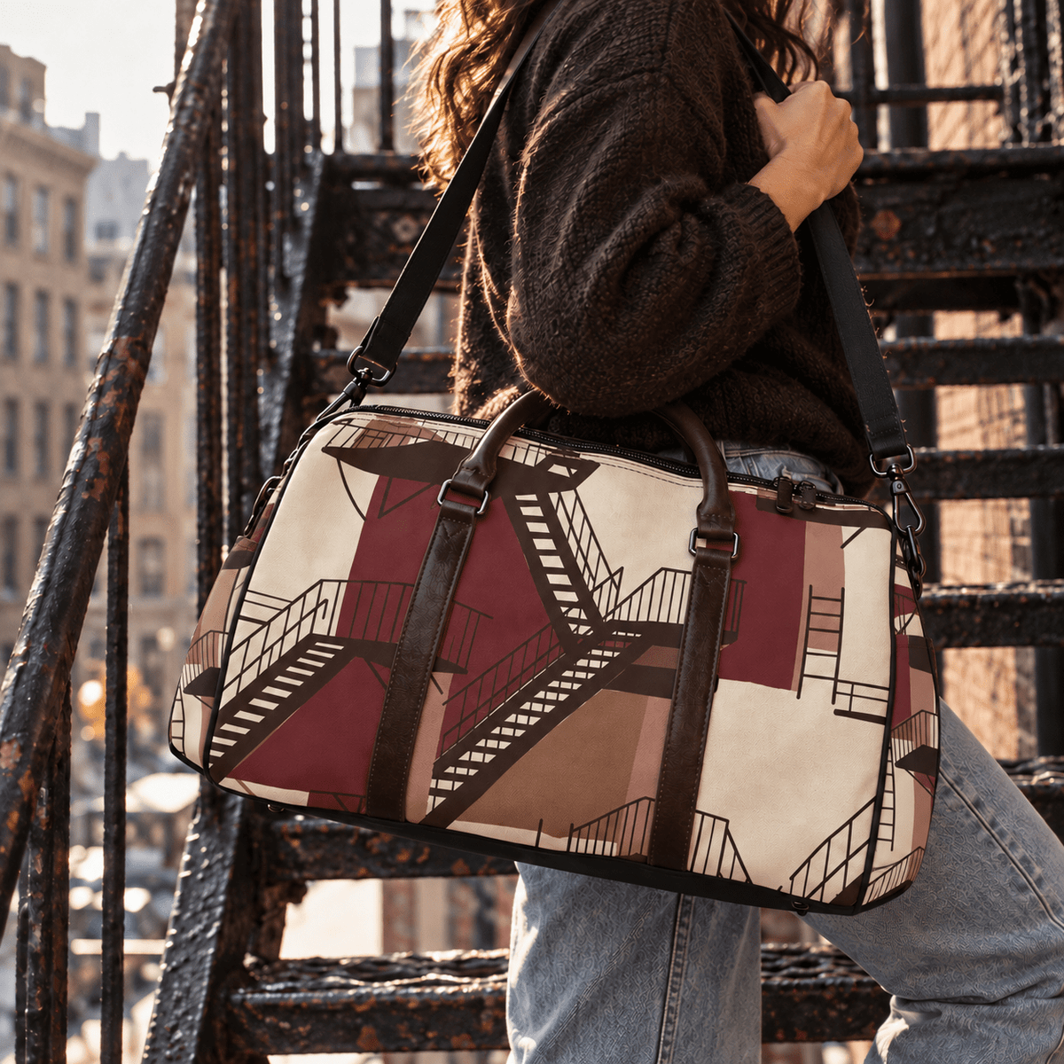 ESCAPE Riffhaus duffle bag