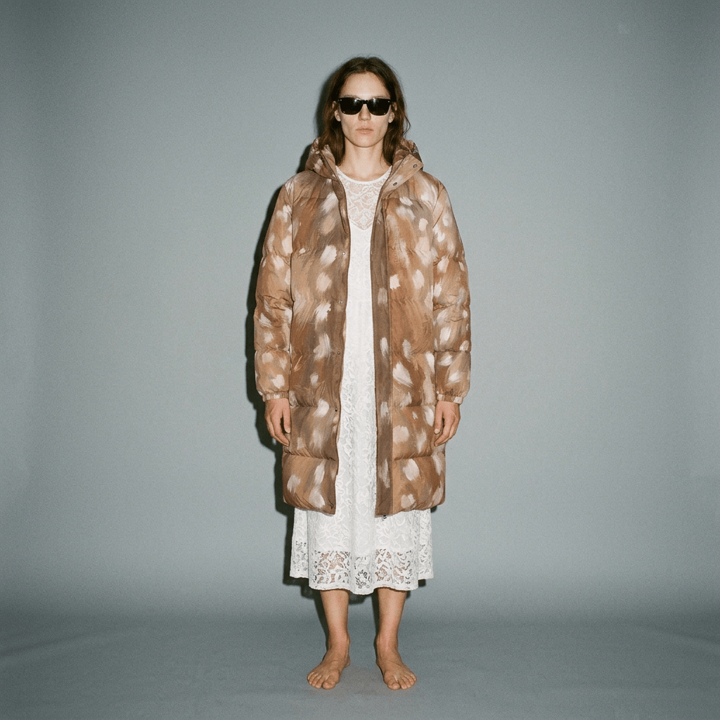 FLIGHT RISK Riffhaus Down Puffer Coat