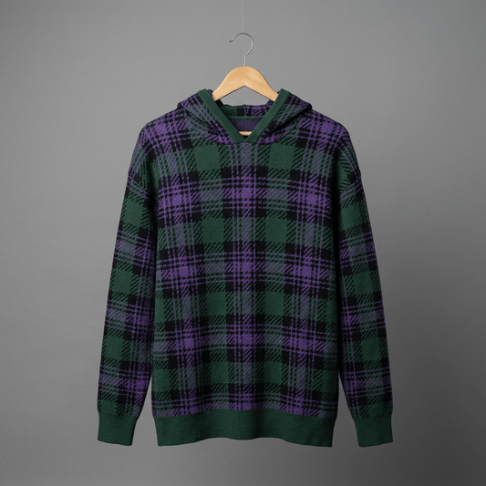 FOR FREDDY Riffhaus knit hoodie