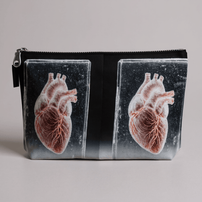 FROZEN HEART Riffhaus Makeup Bag