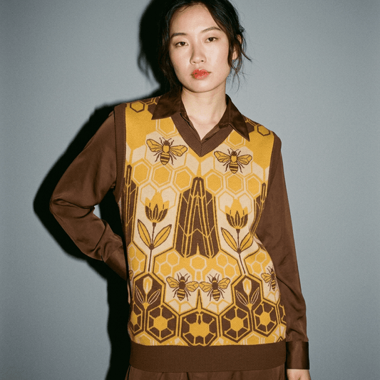 HONEYMAKER Riffhaus Sweater Vest