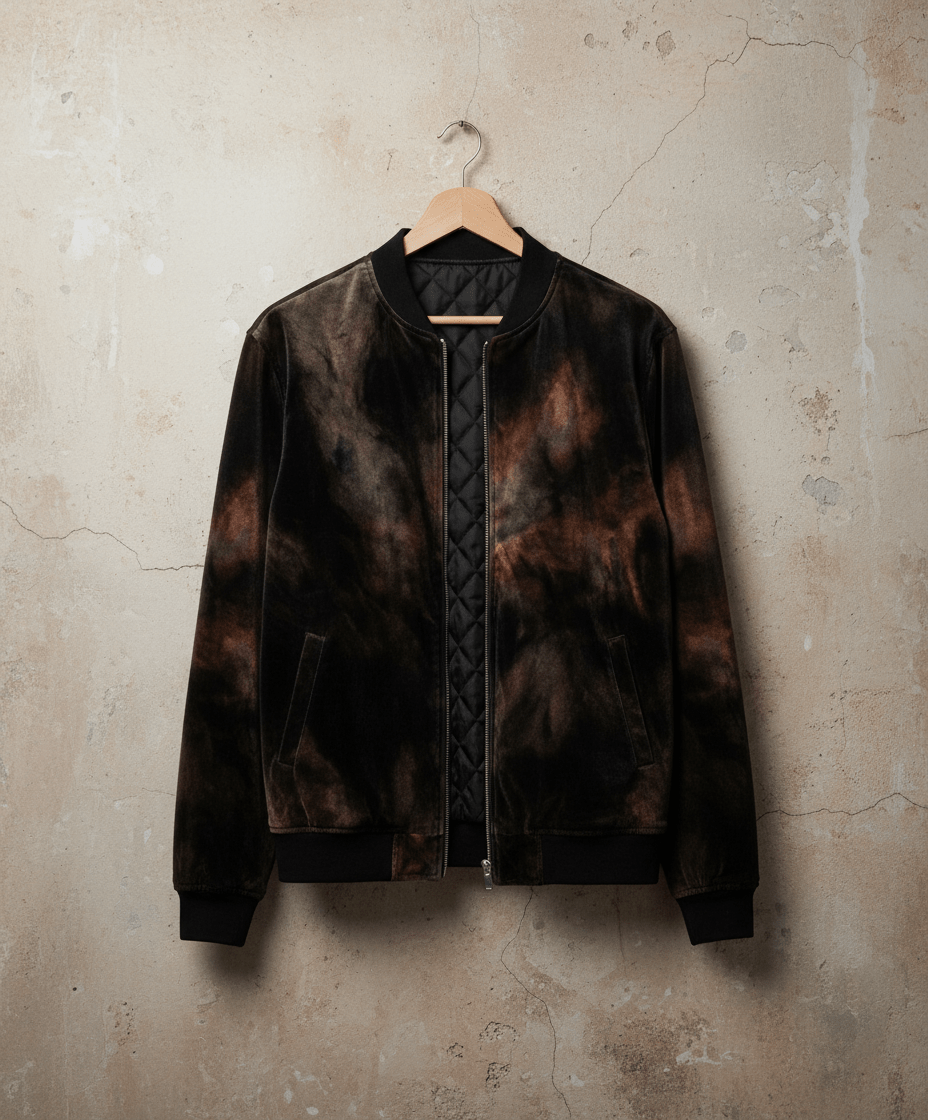 HOUSE Riffhaus Mens Bomber Jacket