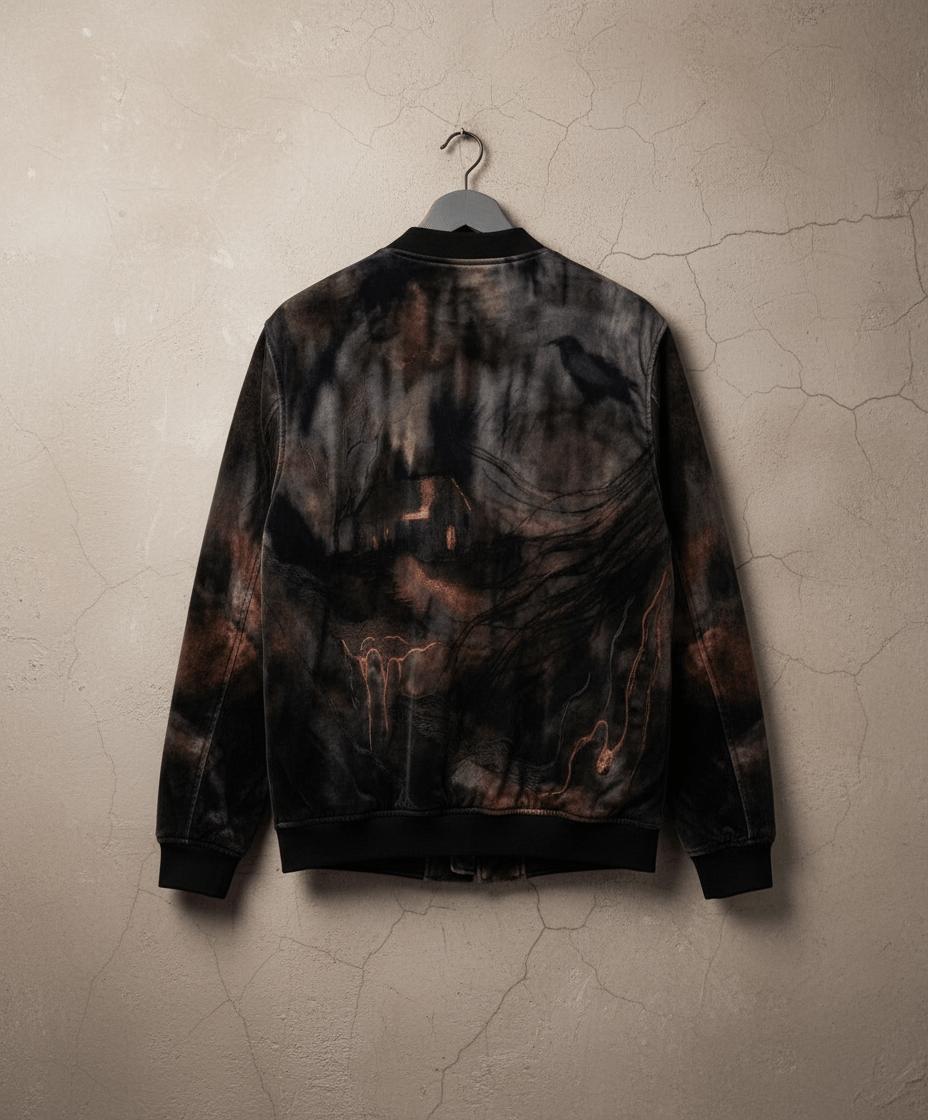 HOUSE Riffhaus Mens Bomber Jacket