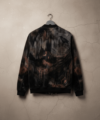 HOUSE Riffhaus Mens Bomber Jacket
