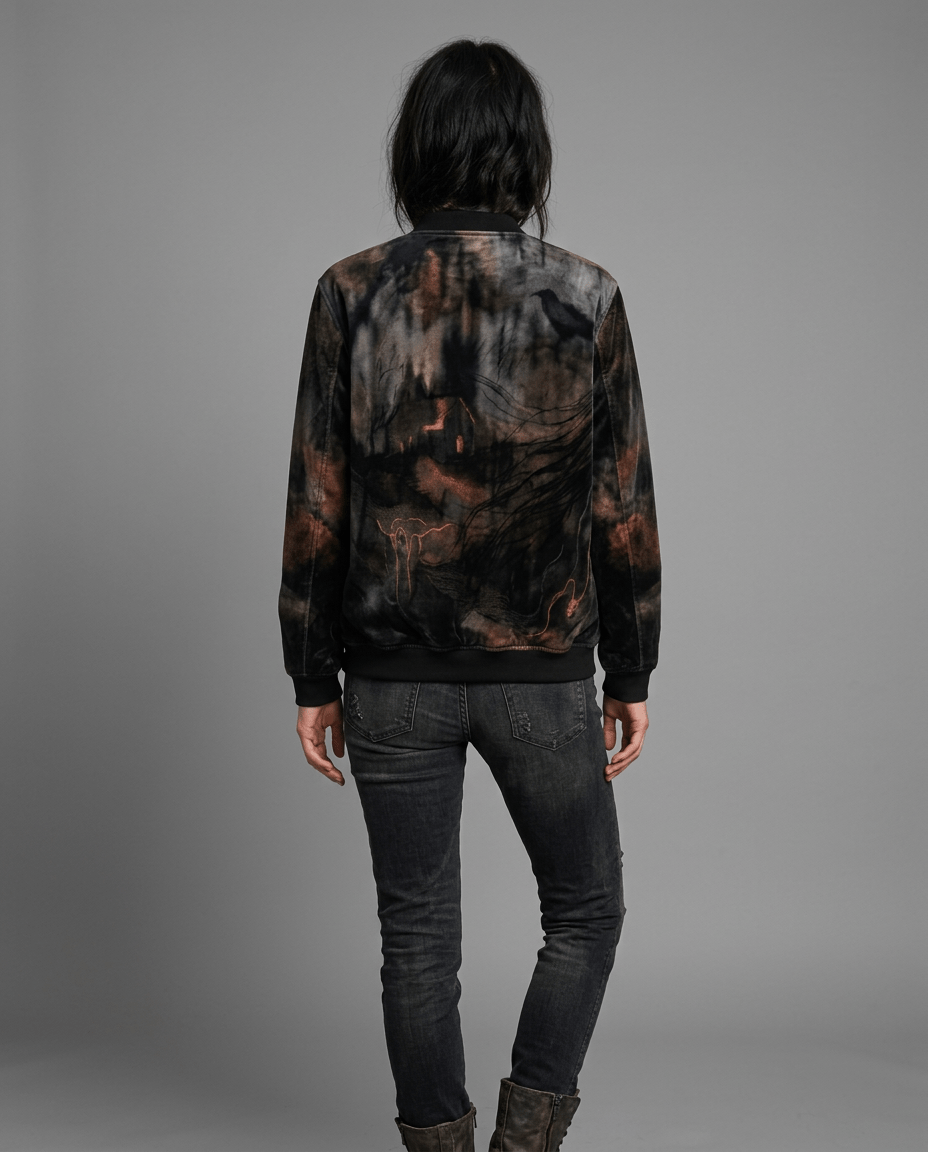 HOUSE Riffhaus Mens Bomber Jacket