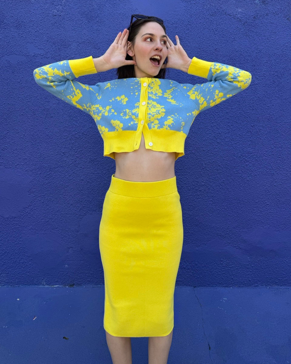 Riff Haus Cropped Cardigan – Oracle Layer