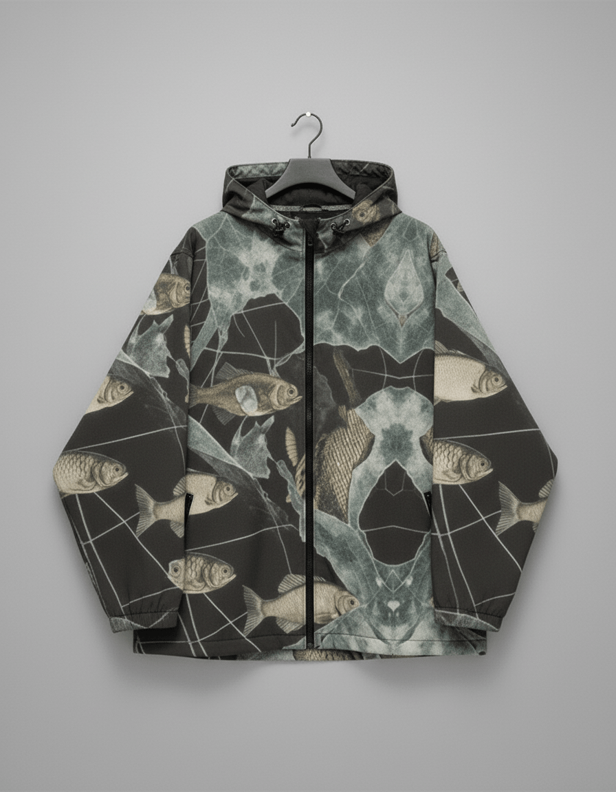 LAST FISH, Twill Jacket