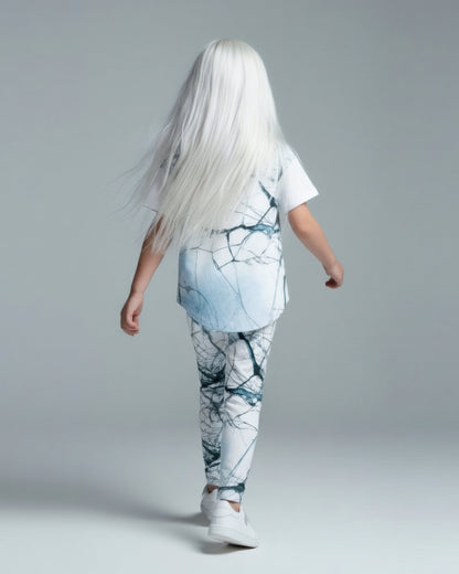 SEED by Riffhaus - Kids' Casual Top and Pants Set - Aurora Frozen Riff