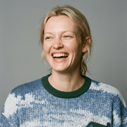 LITTLE HOUSE Riffhaus relaxed knit sweater