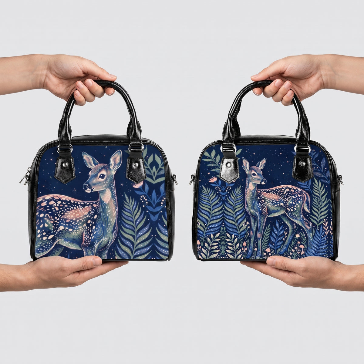 LOOKOUT Riffhaus Handbag with handles and strap