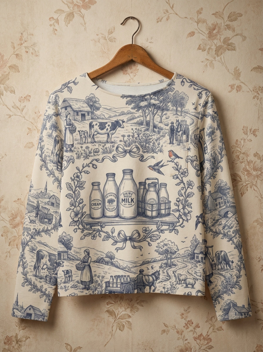 MILKWOMAN, Sweatshirt w/Pocket