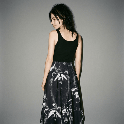 MORE RACCOONS Riffhaus Skirt