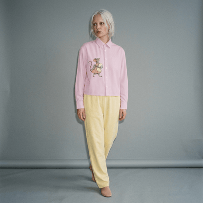 PETIT LARCENY Riffhaus Long Sleeve Shirt, Polyester