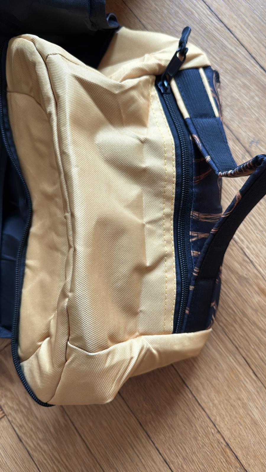 FORGING - Large Backpack with Mushroom Print - Sofia Isella Riff