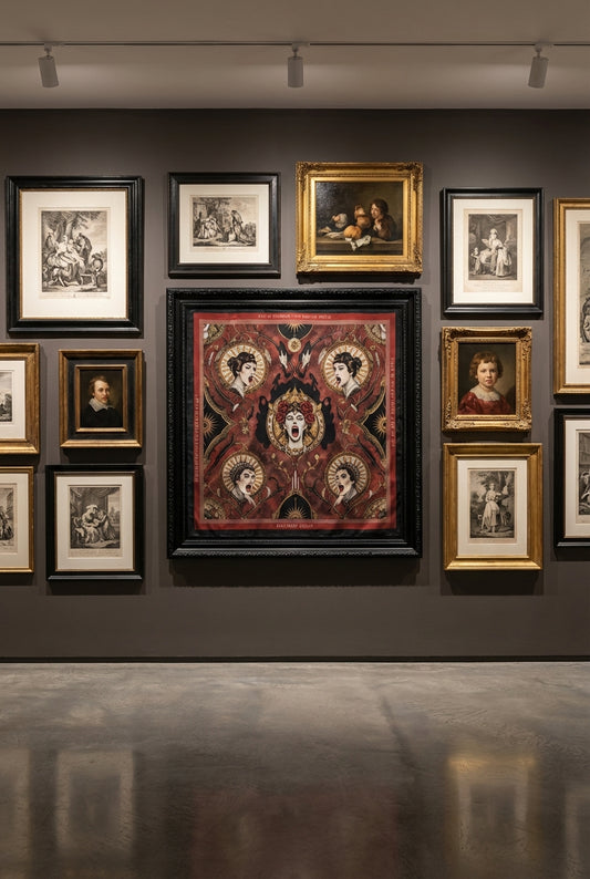 SCREAM Riffhaus Square Scarf