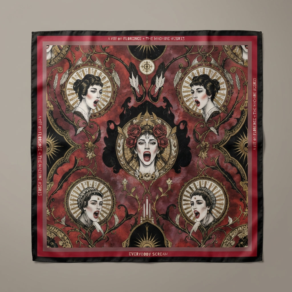 SCREAM Riffhaus Square Scarf