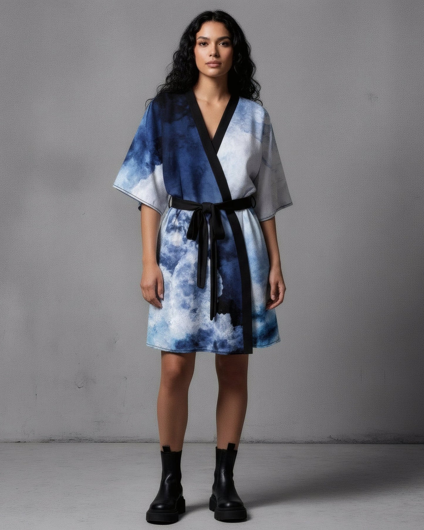 FROZEN SKY by Riffhaus - Robe - Aurora Frozen Riff