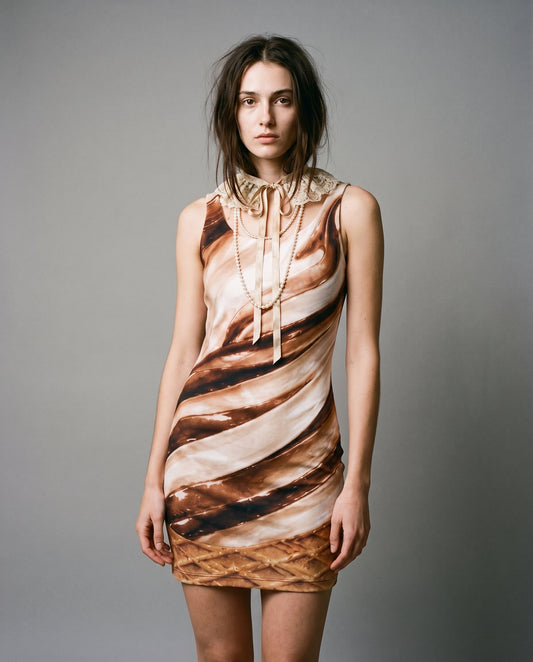 SOFT SERVE Riffhaus mini dress