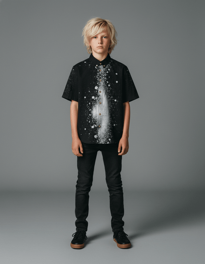 SUGAR LINE by Riffhaus - Children's Shirt With Pocket | 125GSM Cotton - Riff on Rosalía's Berghain Riffhaus 