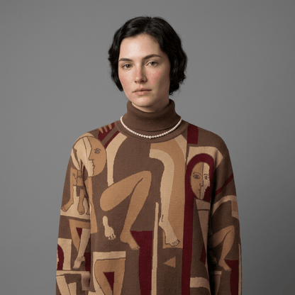 TEN TOES DOWN Riffhaus turtleneck