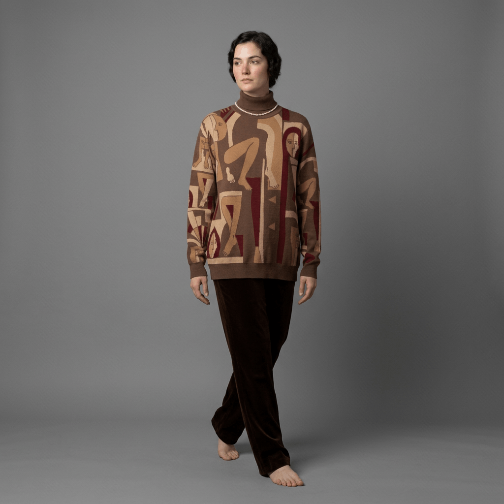 TEN TOES DOWN Riffhaus turtleneck