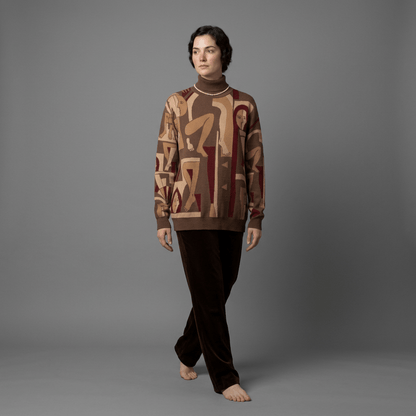 TEN TOES DOWN Riffhaus turtleneck