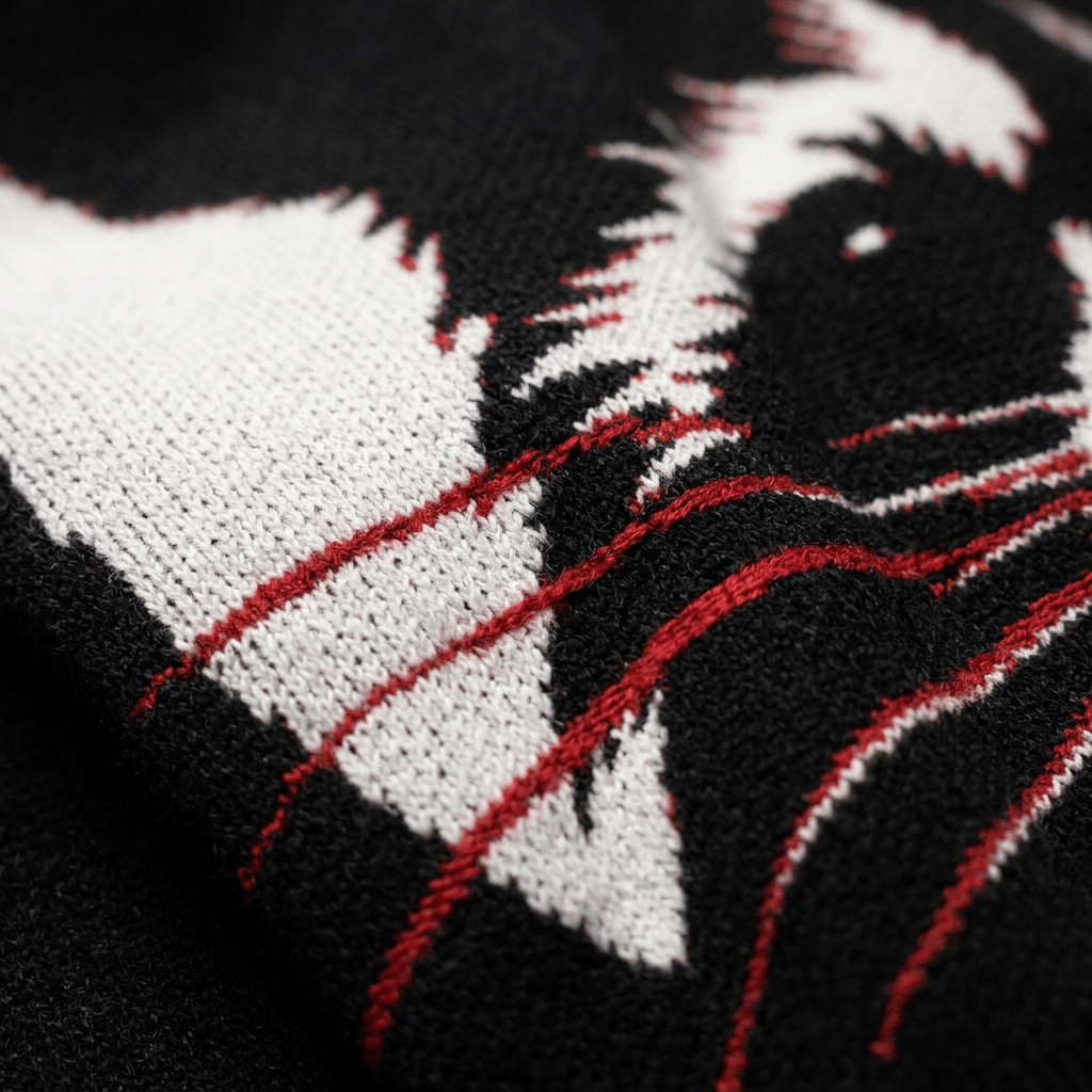 THE RACCOON Riffhaus relaxed knit sweater