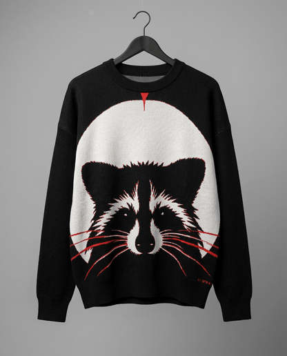 THE RACCOON | Raccoon Knit Sweater | RIFFHAUS – Sandra | Riffhaus