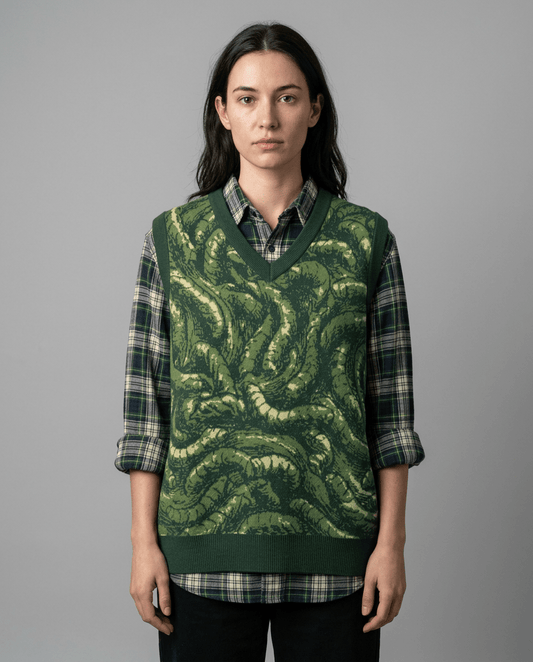 TOMATO HORNWORMS Riffhaus Sweater Vest