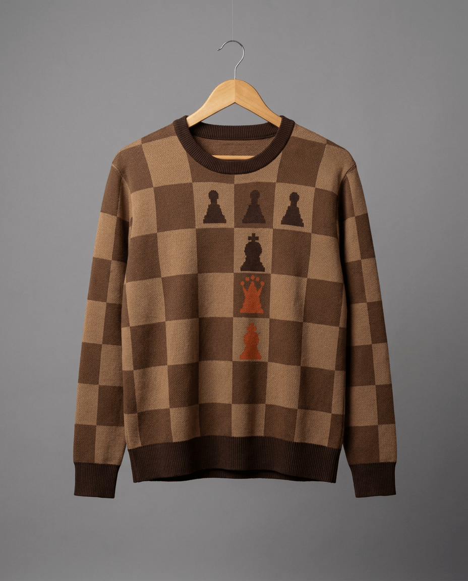 Unisex Crewneck Classic Fit Sweater Knitwise 
