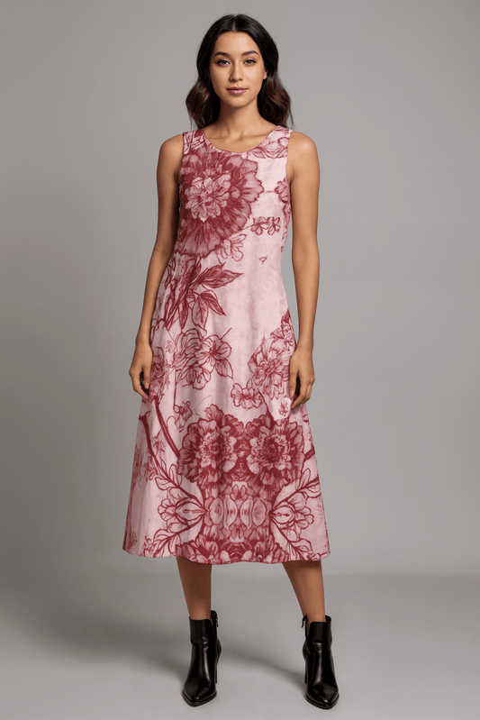 CROW by Riffhaus - Women's Sleeveless Dress With Diagonal Pocket - Florence + The Machine Riff