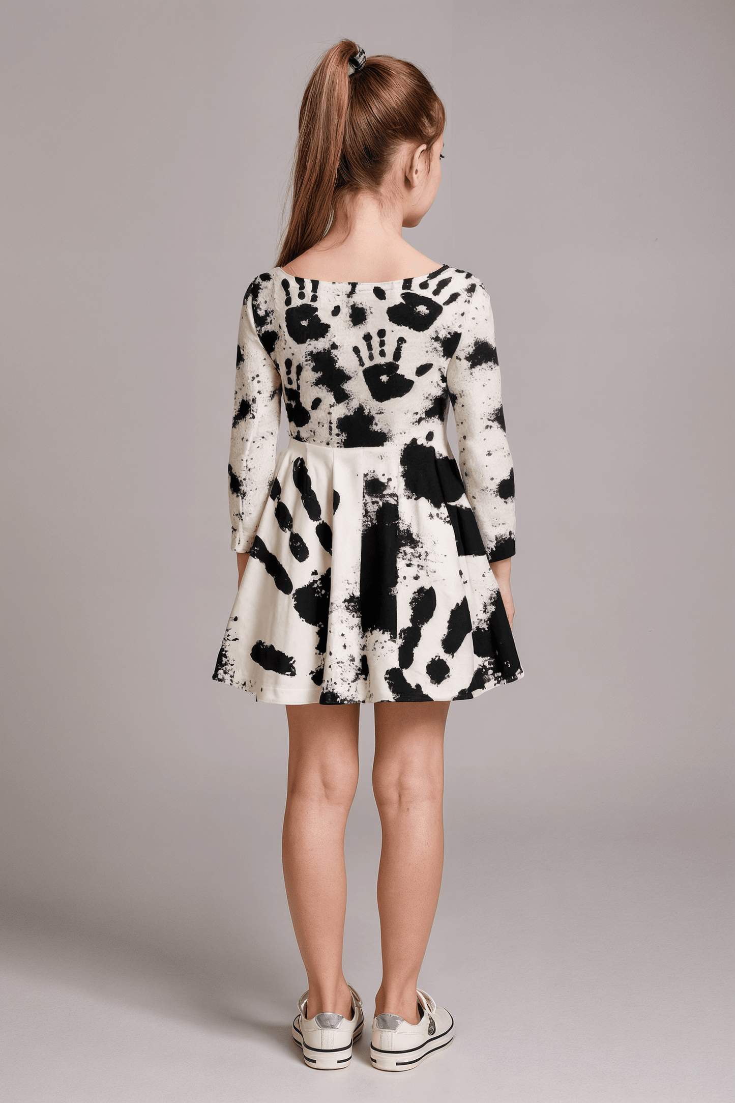 VERBOTEN by Riffhaus - Kid's Long Sleeve Dress - Sofia Isella Riff