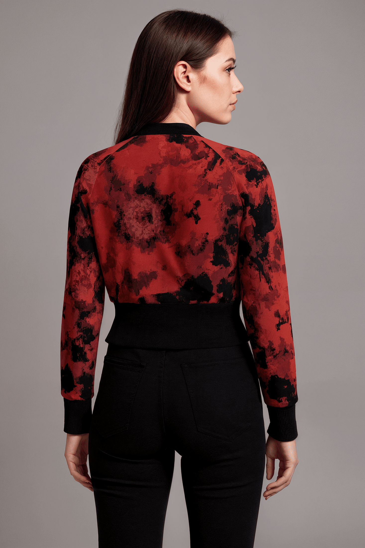 PULSE by Riffhaus - Women's Cropped Cardigan - Florence + The Machine Riff