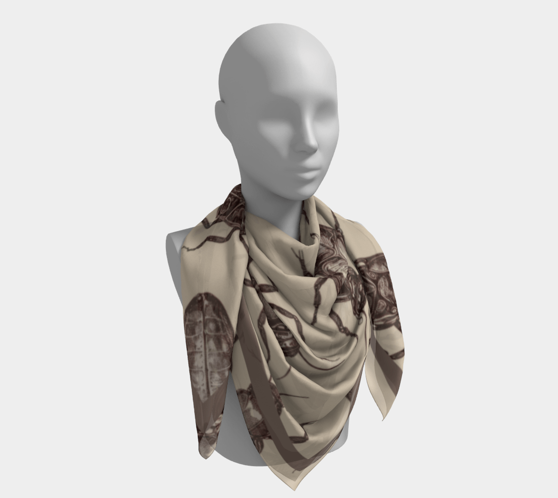 DECAY by Riffhaus - Silk Scarf Bugs - Sofia Isella Riff
