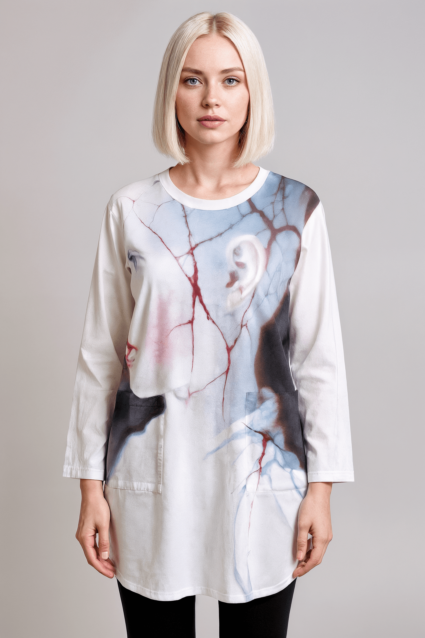 MARIONETTE COMPLEX by Riffhaus Women's Longsleeve Baggy Ballet Punk Dress - Sofia Isella Riff