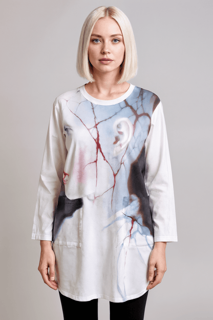 MARIONETTE COMPLEX by Riffhaus Women's Longsleeve Baggy Ballet Punk Dress - Sofia Isella Riff