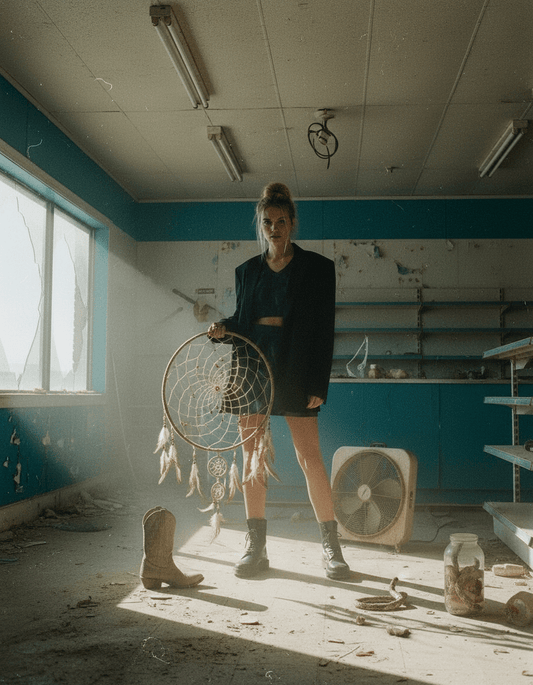 SEA GOAT by Riffhaus - V Collar Vest + Skirt Set