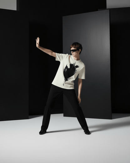 12/7 - FLUID by Riffhaus Knitted classic tee - Adélaïde Riff