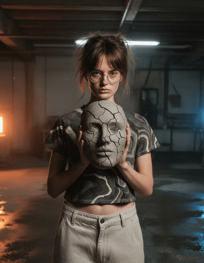 VIRGO by Riffhaus - Raglan Crop Top