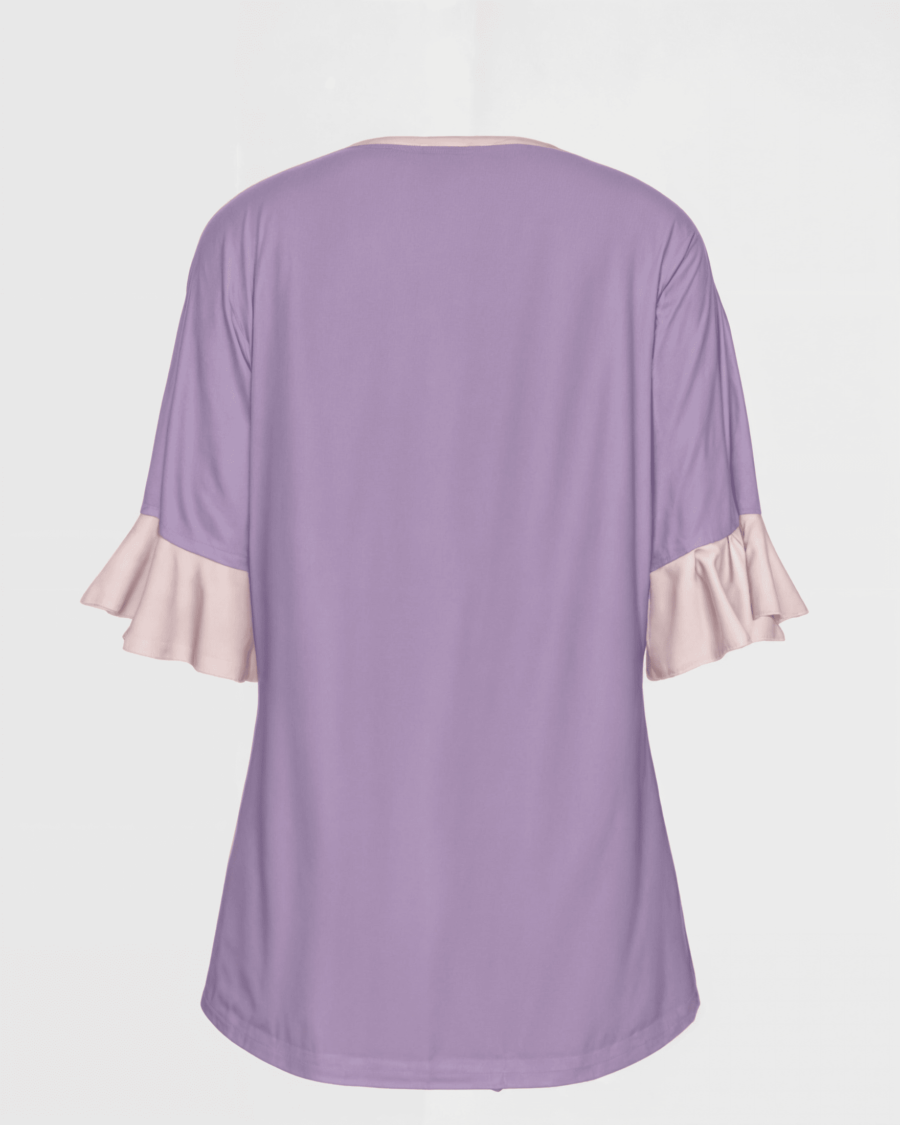 V-neck Women's T-shirt With Bell Sleeve - Carousel