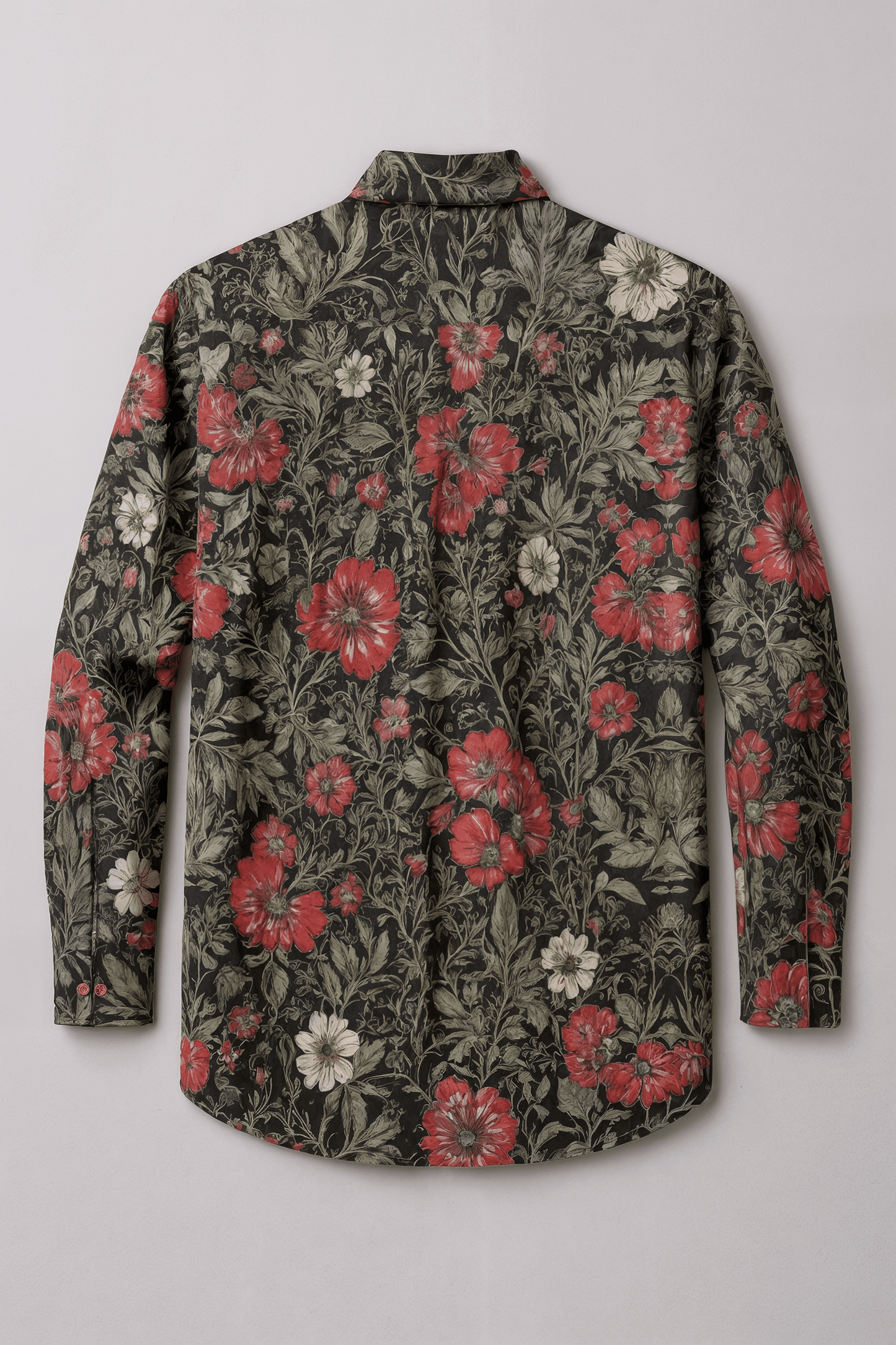 POSESSION - Men's Casual Lapel Long Cotton Sleeve Shirt - Florence + The Machine Riff