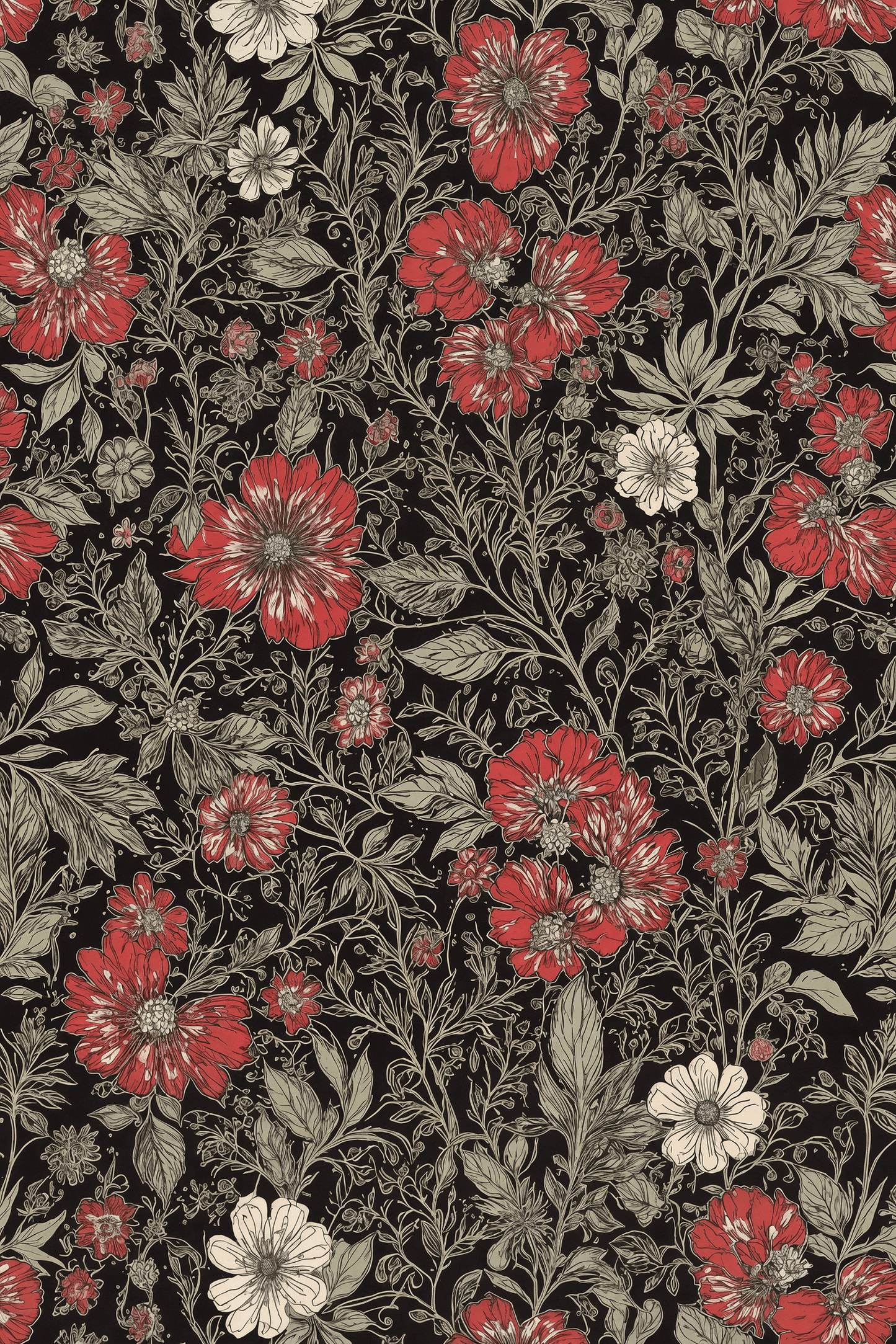POSSESSION by Riffhaus - Women's Sling Dress with Floral Print - Florence + The Machine Riff