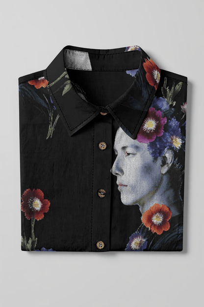REBIRTH by Riffhaus - Women's Cotton Shirt - Florence + The Machine Riff