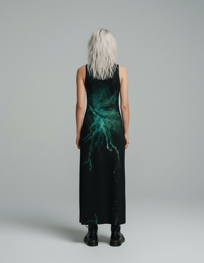 STING by Riffhaus - Women's Vest Dress | Length To Ankle