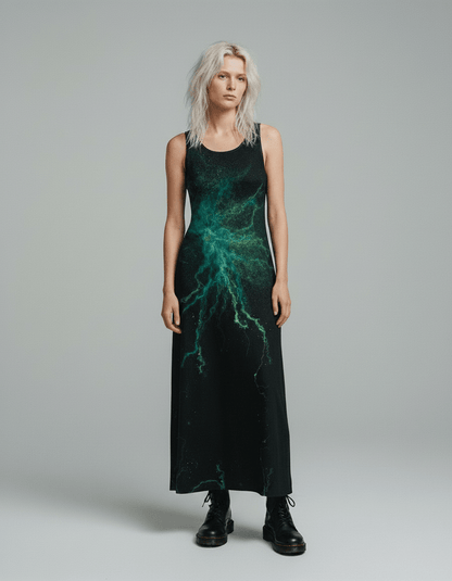 STING by Riffhaus - Women's Vest Dress | Length To Ankle