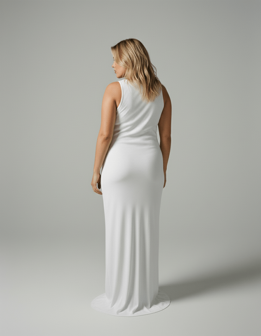 SACRED HEART - Women's Vest Dress | Length To Ankle [long] - Riff on Rosalía's Berghain