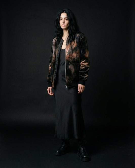 HOUSE, Velvet Flight Jacket